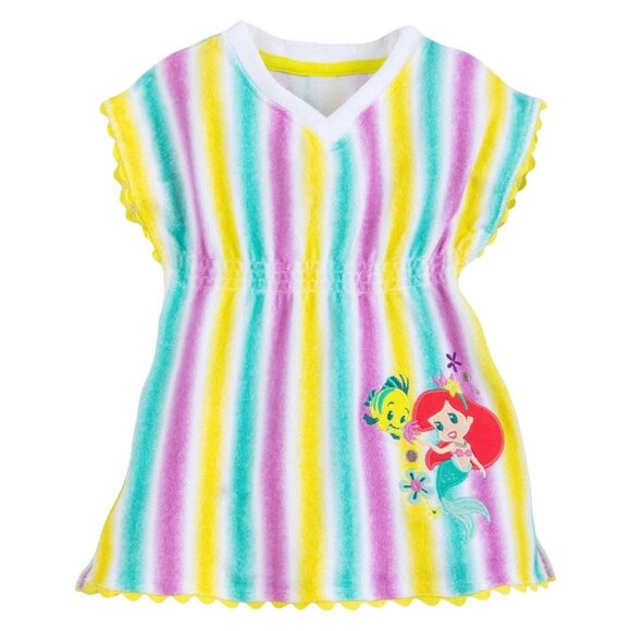 Disney Store Little Mermaid Ariel Flounder Coverup for Baby 3-6M - Picture 1 of 7